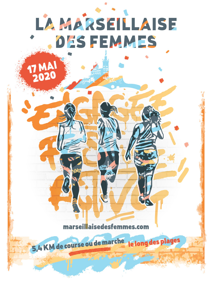 Affiche la marseillaise des femmes 2020